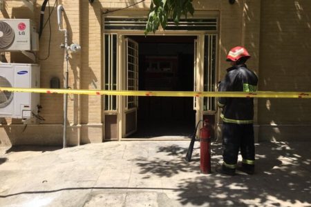 آتش‌سوزی در شهرداری کرمانشاه/ به اطلاعات شهروندان آسیبی نرسیده است