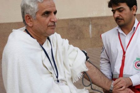 ارائه ۳۶۰۰ مورد خدمات درمانی به حجاج ایرانی در عرفات